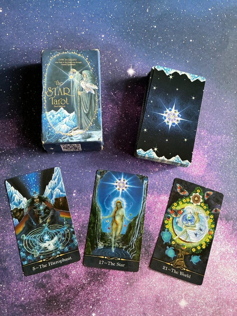 the star tarot by cathy mcclelland